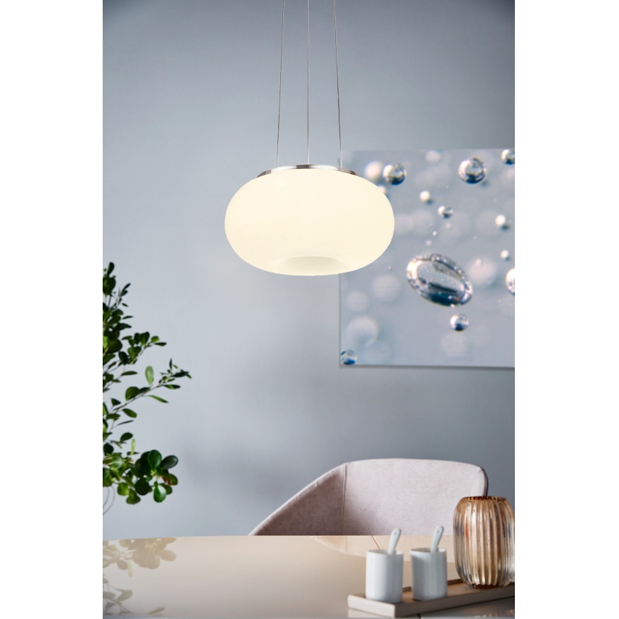 Eglo - Dimmbare Hängeleuchte (LED RGB) OPTICA-C LED/21W/230V d 37,5 cm