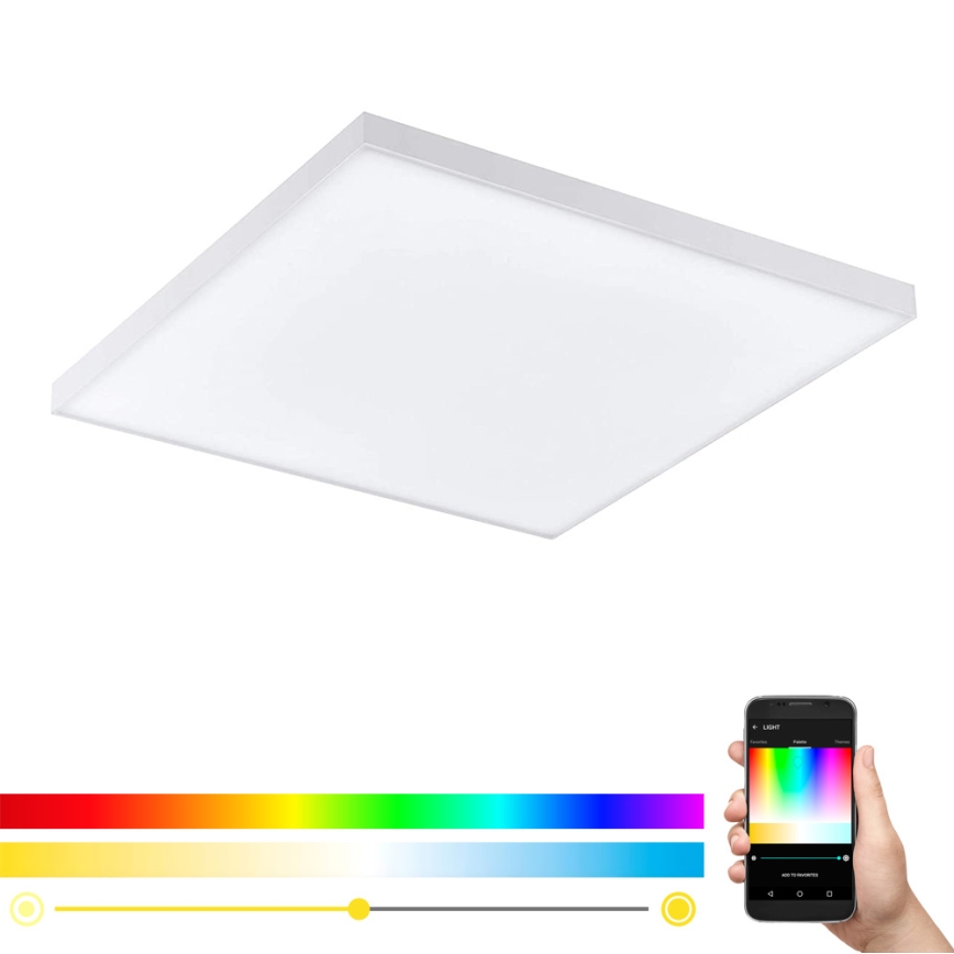 Eglo - Dimmbare LED-RGB-Deckenleuchte TURCONA-C LED/15W/230V + Fernbedienung