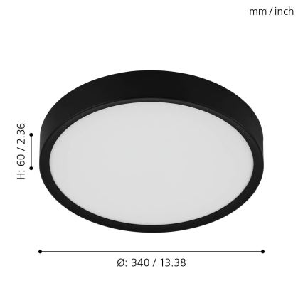 Eglo - LED Deckenleuchte LED/16,8W/230V