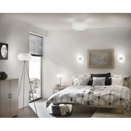 Eglo - LED RGB dimmbare Tischlampe OPTICA-C LED/16W/230V Ø 27,5 cm