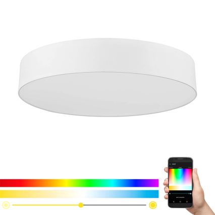 Eglo - Dimmbare LED-RGB-Deckenleuchte ROMAO-C LED/42W/230V + Fernbedienung