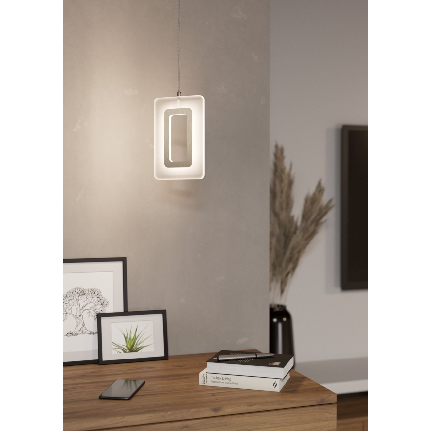 Eglo 98678 - LED-Pendelleuchte an Drahtseil ENALURI LED/5,4W/230V