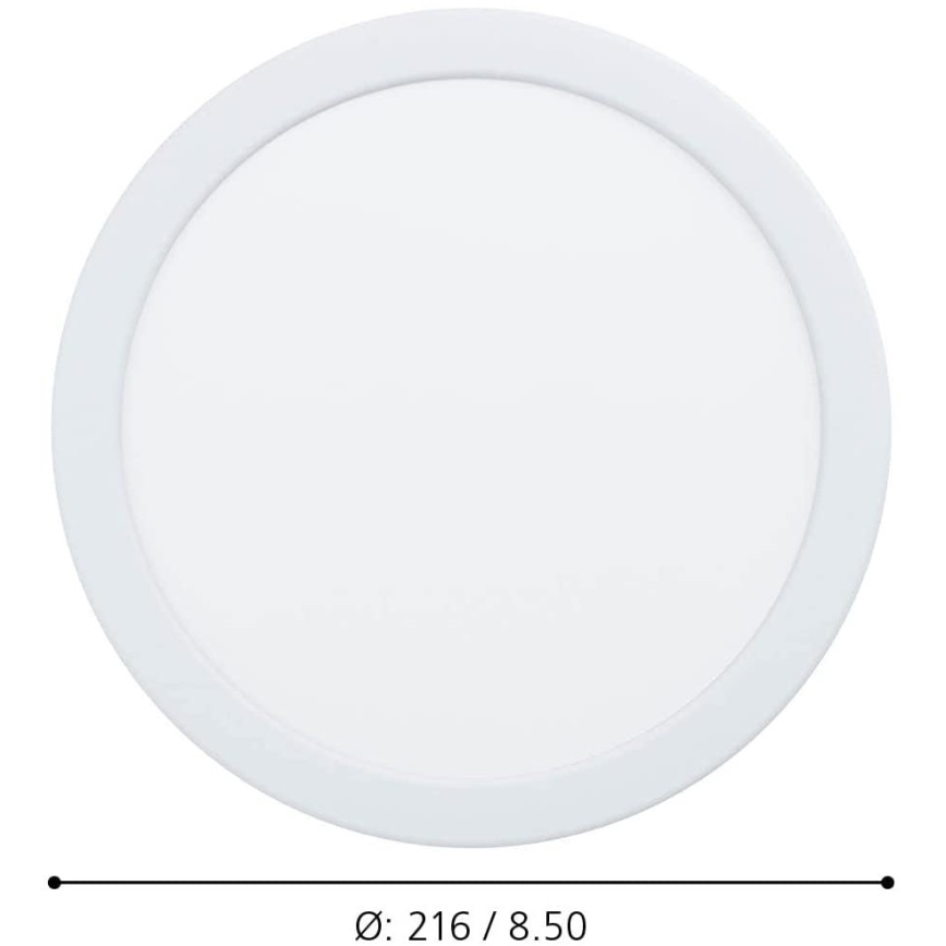 Eglo - Dimmbare LED-Badezimmerleuchte LED/16,5W/230V IP44 ZigBee