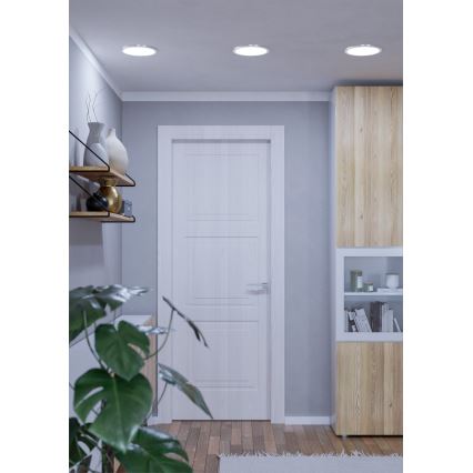 Eglo - Dimmbare LED-Badezimmer-Einbauleuchte LED/16,5W/230V IP44 ZigBee