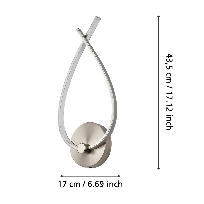 Eglo - LED-Wandleuchte LED/10W/230V