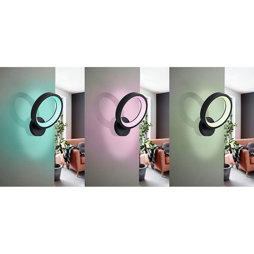 Eglo 99028 - dimmbare RGB-LED-Wandleuchte MARGHERA-C LED/16W/230V