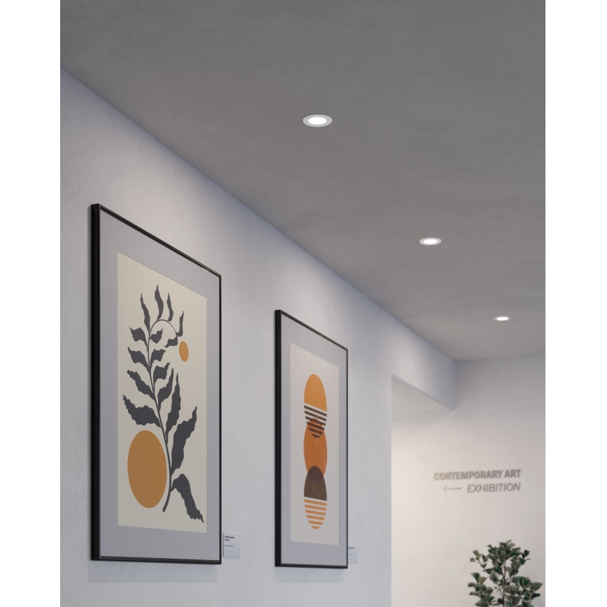 Eglo - LED-Einbauleuchte für Badezimmer LED/2,7W/230V IP44 Ø 8,6 cm