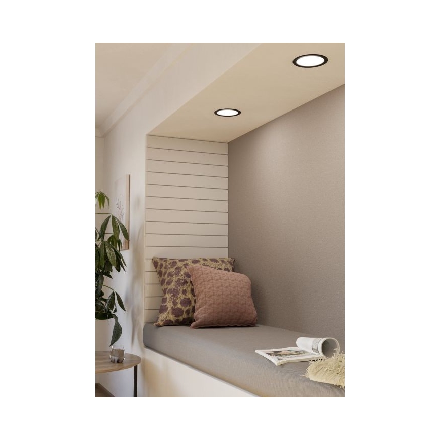 Eglo - LED Badezimmer-Einbauleuchte LED/10,5W/230V IP44 Ø 16,6 cm