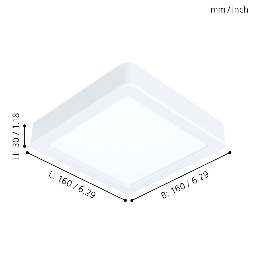 Eglo - LED Deckenleuchte LED/10,5W/230V