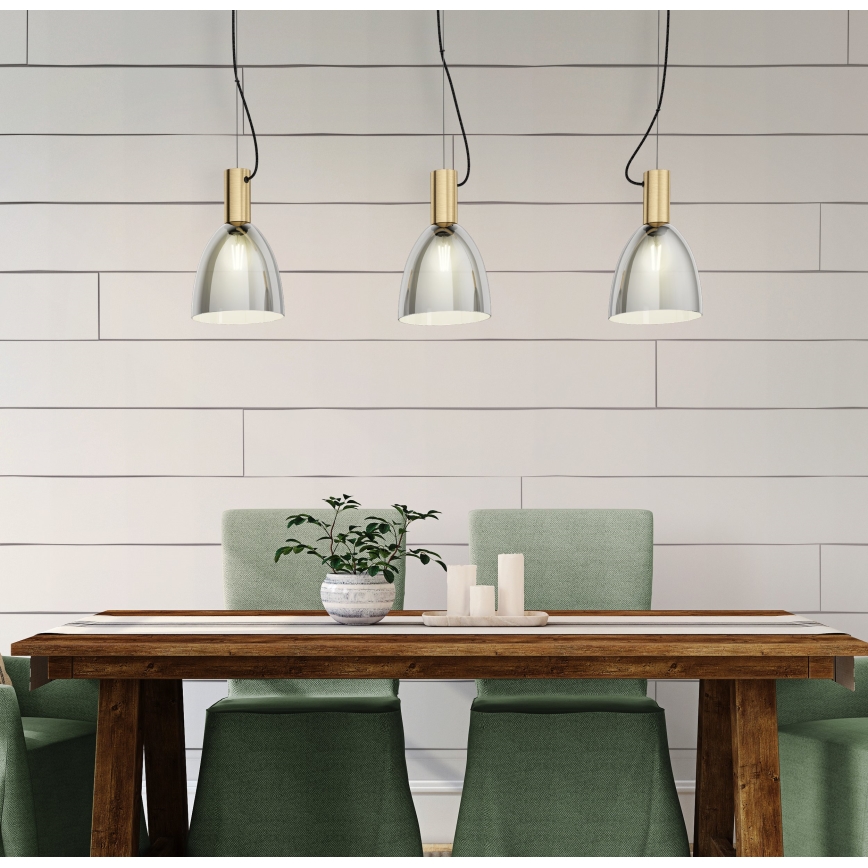 Eglo - Hängeleuchte 3xE27/40W/230V