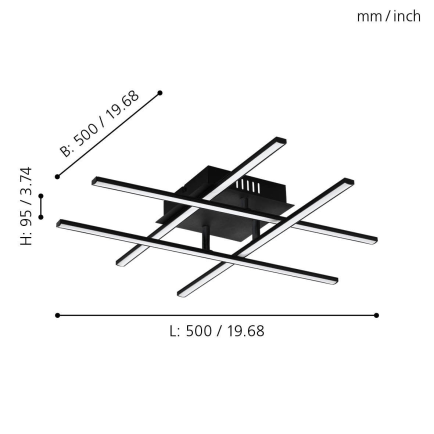 Eglo - LED Deckenleuchte LED/5,2W/230V