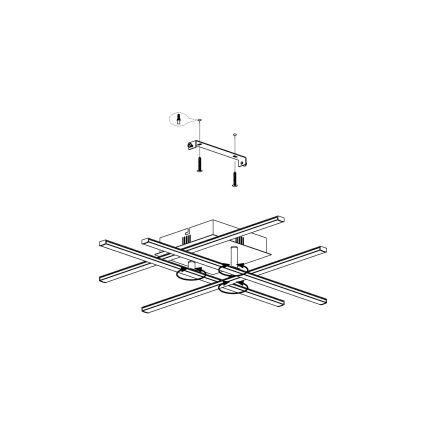 Eglo - LED Deckenleuchte LED/5,2W/230V