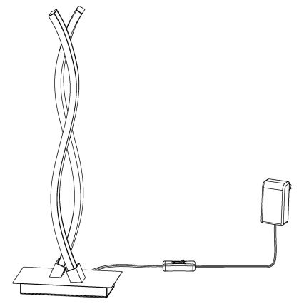 Eglo - LED Tischlampe LED/10W/230V