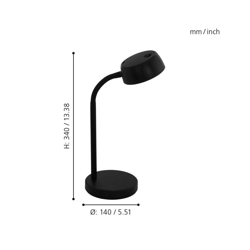 Eglo - LED Tischlampe LED/4,5W/230V