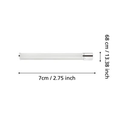 Eglo - LED Spiegelbeleuchtung fürs Bad LED/15W/230V IP44