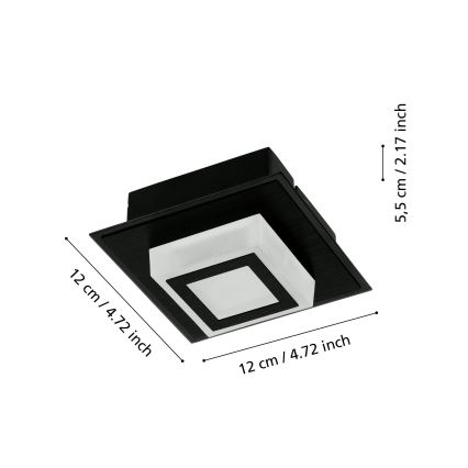 Eglo 99361 - LED Deckenleuchte MASIANO LED/3,3W/230V