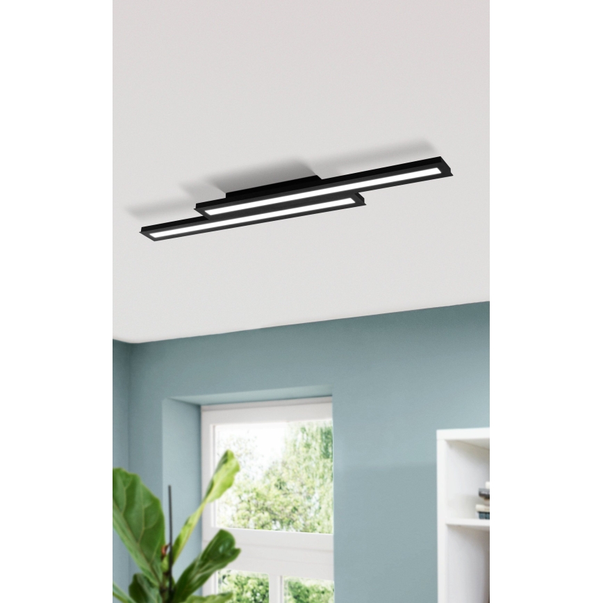 Eglo - LED RGB dimmbare Deckenleuchte SALITERAS-C 2xLED/10W/230V