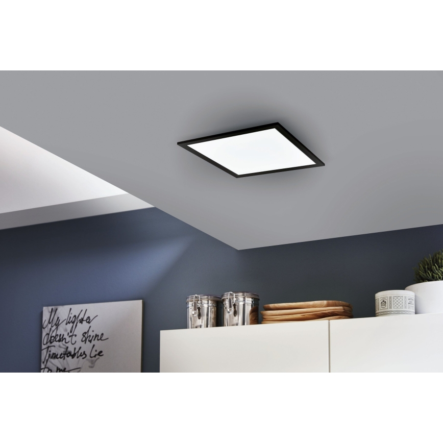 Eglo - LED RGB dimmbar Deckenleuchte SALOBRENA-C LED/16W/230V 30x30 cm + Fernbedienung