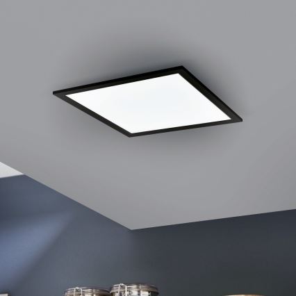 Eglo - LED RGB dimmbar Deckenleuchte SALOBRENA-C LED/16W/230V 30x30 cm + Fernbedienung