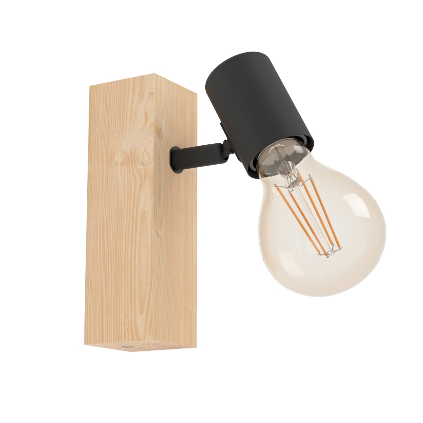 Eglo - Wandstrahler TOWNSHEND 1xE27/10W/230V - FSC-zertifiziert