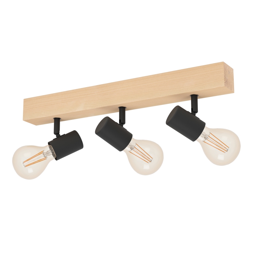 Eglo - Strahler TOWNSHEND 3xE27/60W/230V - FSC-zertifiziert