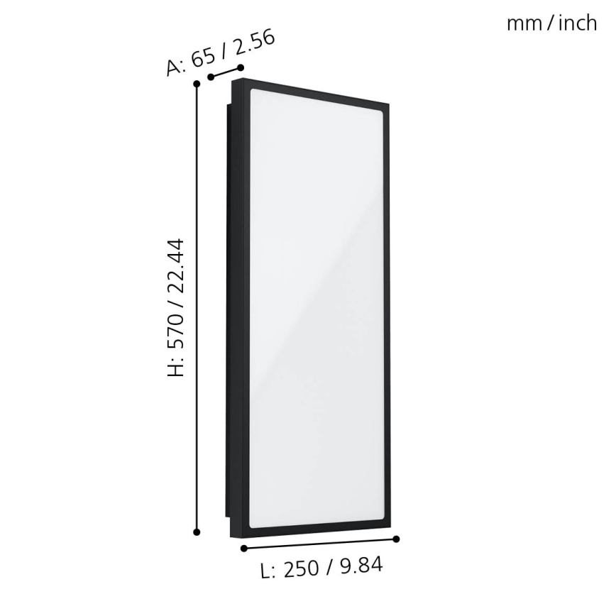 Eglo - LED-Außenwandleuchte CASAZZA LED/18,5W/230V IP44