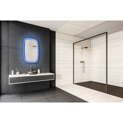 Eglo 99588 - LED RGBW dimmbarer Badezimmerspiegel mit Hintergrundbeleuchtung 20W/230V IP44