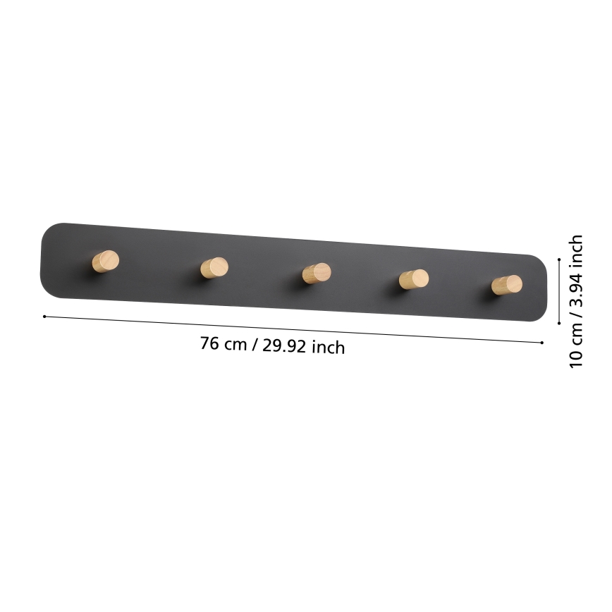 Eglo - LED-Garderobenpaneel mit einer Leuchte LED/18W/230V