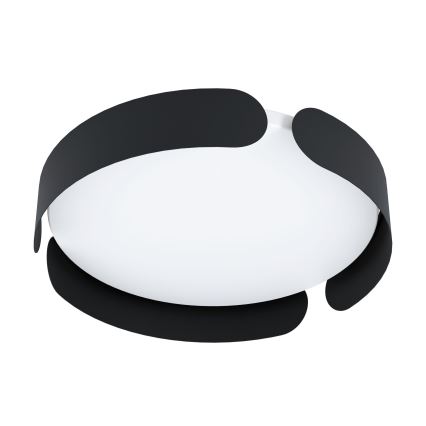 Eglo - LED-Deckenleuchte LED/20W/230V Ø 37 cm schwarz