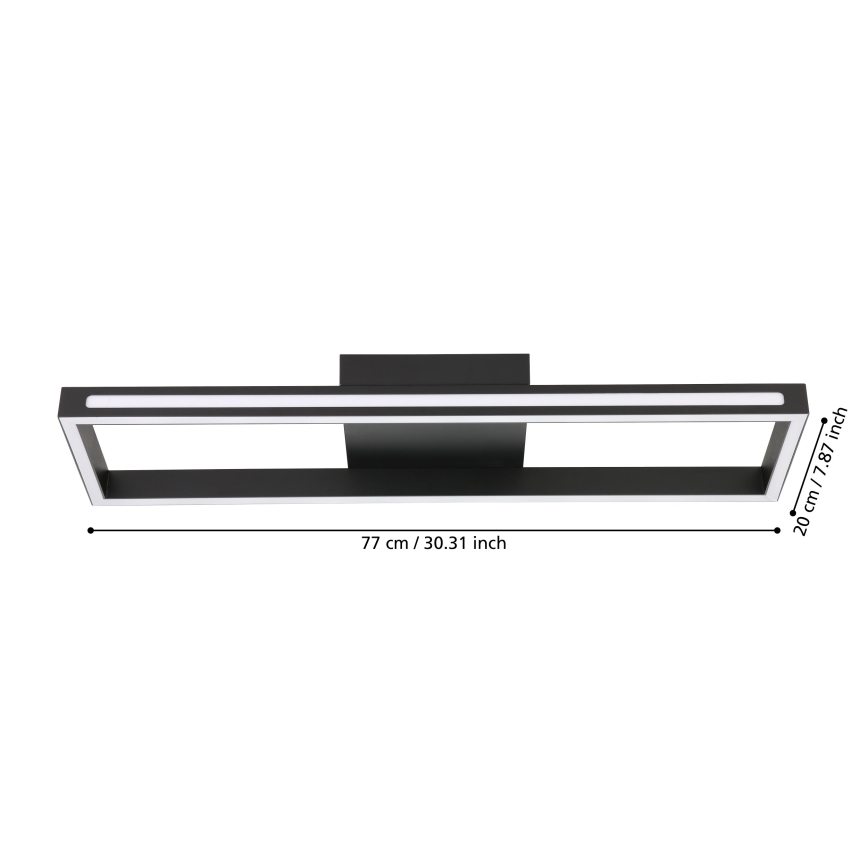 Eglo - Dimmbare LED-Deckenleuchte LED/21W/230V 2700-6500K