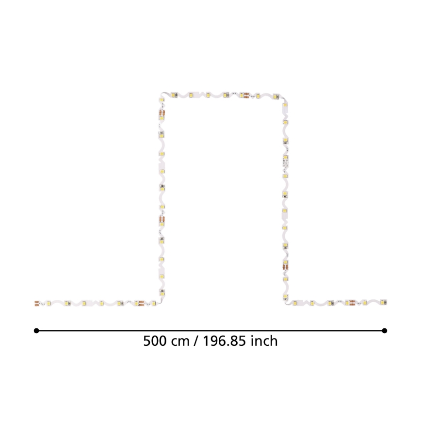 Eglo - LED-Streifen 5m LED/27W/24V