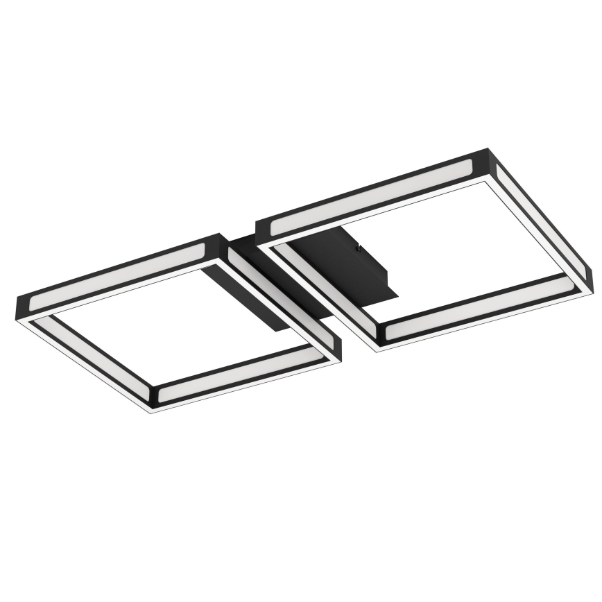 Eglo - LED-Deackenleuchte 2xLED/11,2W/230V schwarz