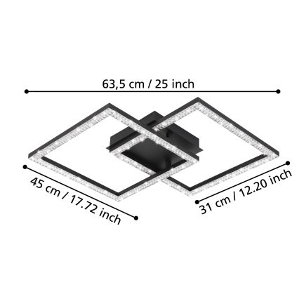 Eglo - LED-Deckenleuchte LED/21W/230V