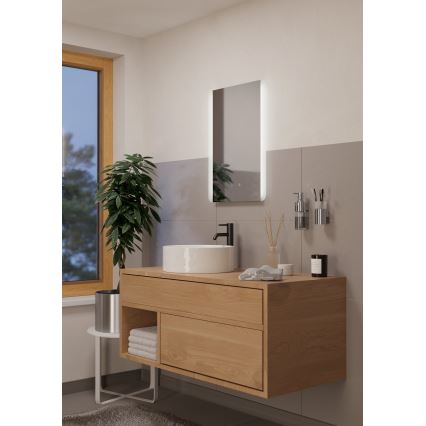 Eglo - Beheizter LED-Badezimmer-Wandspiegel mit Hintergrundbeleuchtung LED/28W/230V IP44