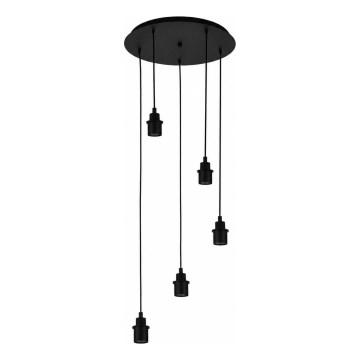 Eglo - Anschlusskabel WRINGTON 5xE27/60W/230V schwarz