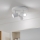 Eglo - Badezimmer-Spotleuchte 3xGU10/5W/230V Ø 25 cm IP44 weiß