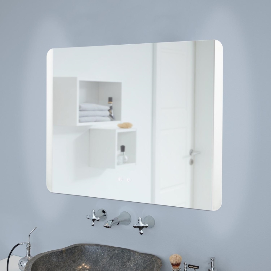 Eglo - Beheizter LED-Badezimmer-Wandspiegel mit Hintergrundbeleuchtung LED/24W/230V IP44