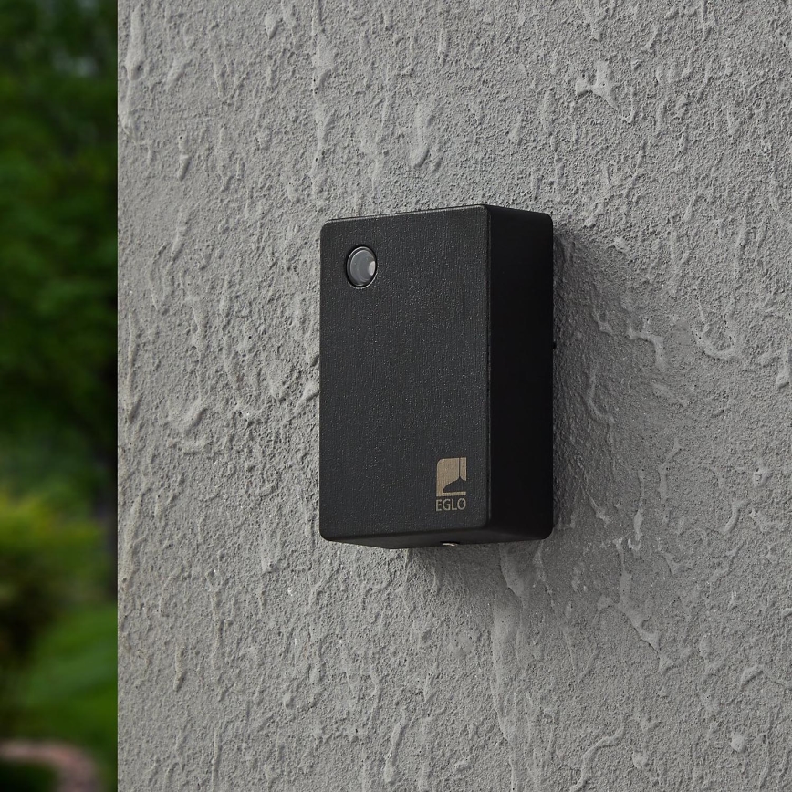 Eglo - Dämmerungsschalter 2-100 lux schwarz IP44