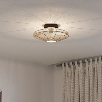 Eglo - Deckenleuchte 1xE27/40W/230V Ø 38 cm cremefarben