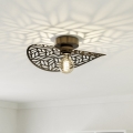 Eglo - Deckenleuchte 1xE27/60W/230V Ø 40 cm bronzefarben
