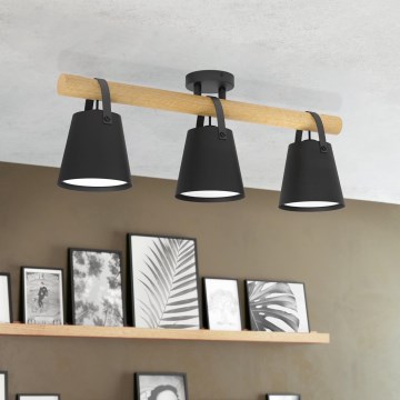 Eglo - Deckenleuchte 3xE27/10W/230V