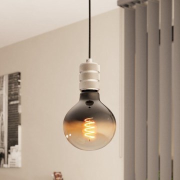 Eglo - Deckenleuchte an Kabel 1xE27/40W/230V Chrom