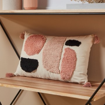 Eglo - Dekoratives Kissen 30x50 cm rosa