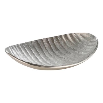 Eglo - Dekoratives Tablett 23,5x32,5 cm silbern