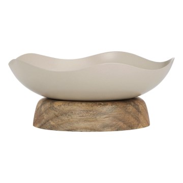 Eglo - Dekoratives Tablett d 14,5 cm beige