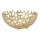 Eglo - Dekoratives Tablett d 20,5 cm golden