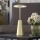 Eglo - Dimmbare LED-Außenleuchte mit Touch-Funktion LED/2,8W/5V 2400K/3000K/4000K 5200 mAh IP54 golden