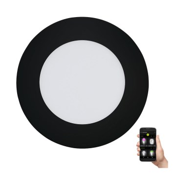 Eglo - dimmbare LED-Badleuchte LED/5,4W/230V IP44 ZigBee Ø 12 cm