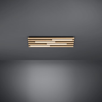 Eglo - Dimmbare LED-Deckenleuchte 4xLED/9W/230V 3000K 22x78 cm braun
