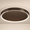 Eglo - dimmbare LED-Deckenleuchte LED/10W/230V + 4xLED/9,5W 2200-6500K Durchmesser 55 cm braun + Fernbedienung
